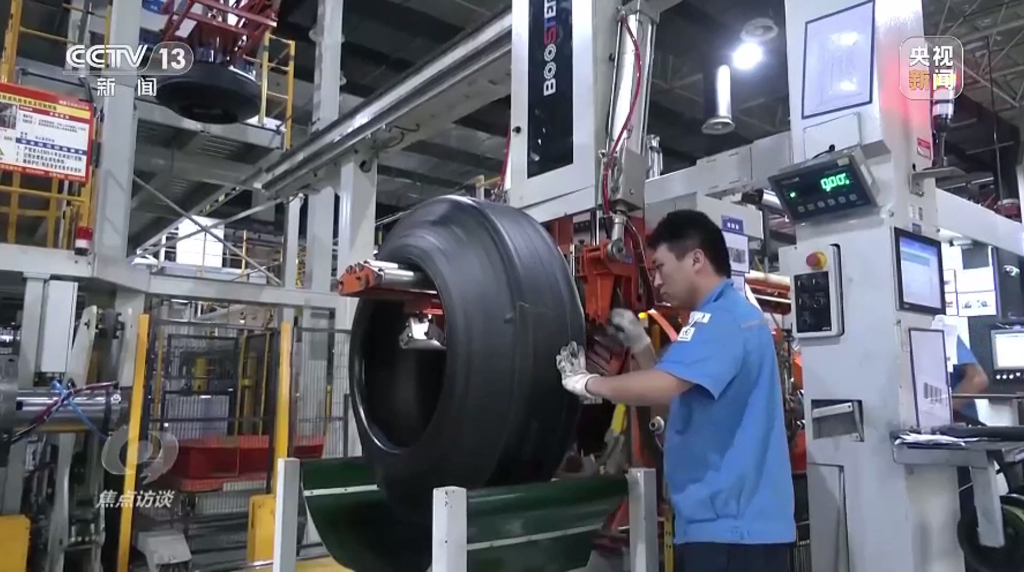 央视《焦点访谈》聚焦jbo竞博轮胎数字化